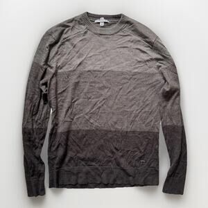 Smartwool Men’s Sweater Medium Brown Merino Wool Blend Long Sleeve Crew Neck